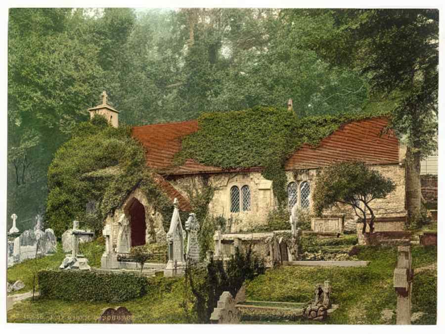 Vintage Bonchurch Isle Of Wight England A4 Photo Print