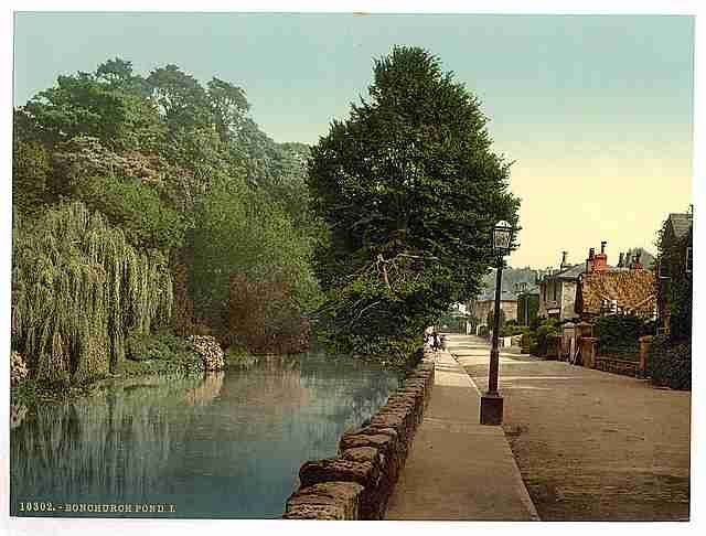 Vintage Bonchurch Pond I Isle of Wight A4 Photo Print