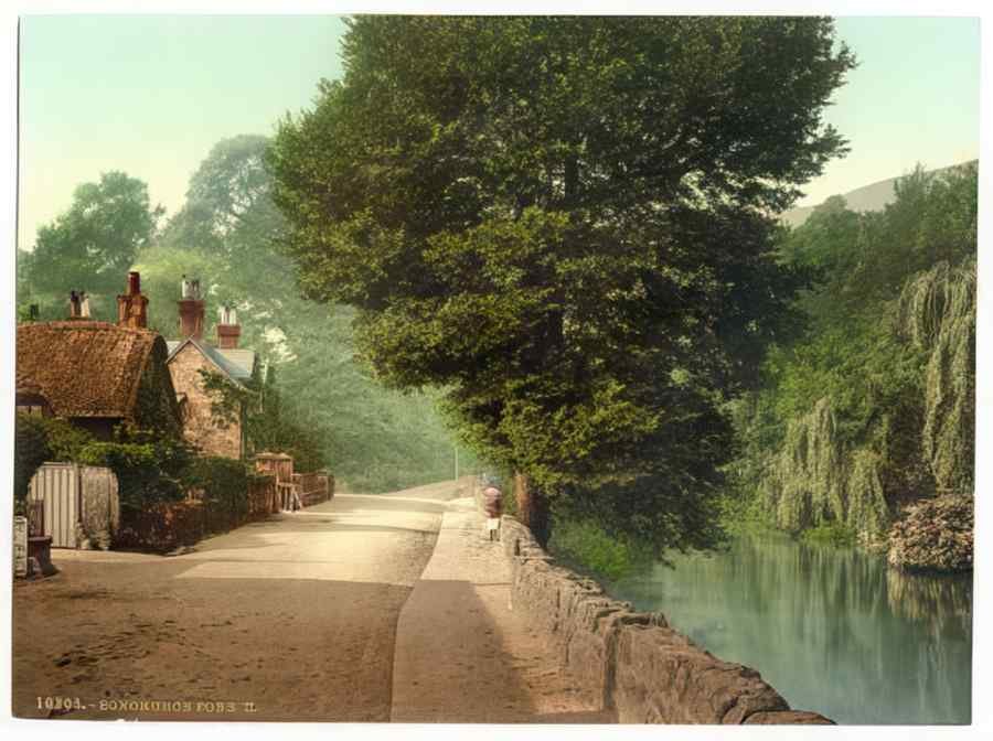 Vintage Bonchurch Pond Ii Isle Of Wight England A4 Photo Print