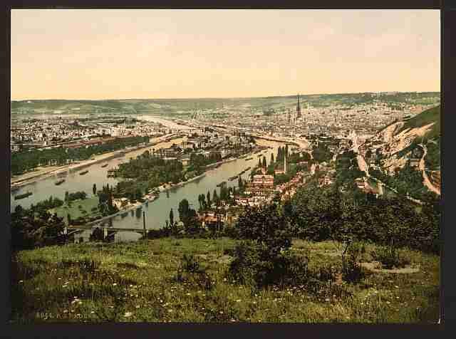 Vintage Bonsecours Rouen A4 Photo Print