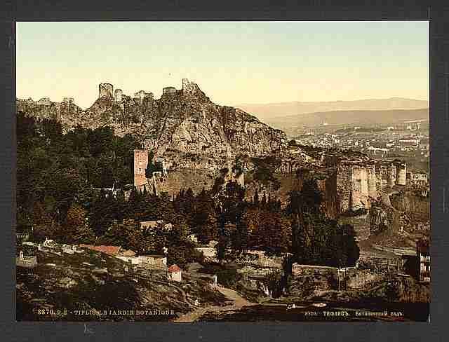 Vintage Botanical gardens Tbilisi A4 Photo Print