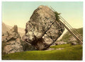 Vintage Bowder Stone Lake District England A4 Photo Print