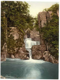 Vintage Bracklinn Falls And Bridge Callander Scotland A4 Photo Print