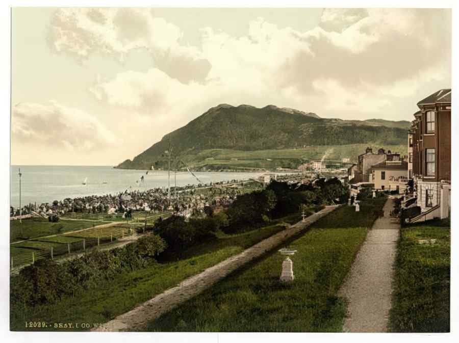Vintage Bray I County Wicklow Ireland A4 Photo Print