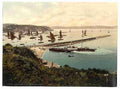 Vintage Breakwater Brixham A4 Photo Print