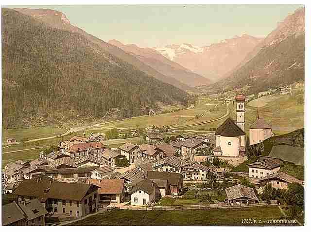 Vintage Brenner Railway Gossensass Tyrol A4 Photo Print
