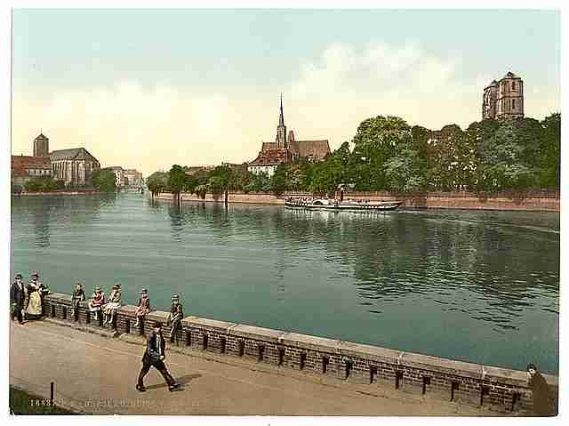 Vintage Breslau Breslau Silesia Germany A4 Photo Print