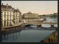Vintage Bridge Bayonne Pyrenees A4 Photo Print
