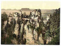 Vintage Bridge the Bastion Saxony A4 Photo Print