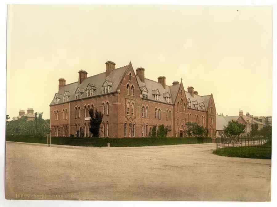 Vintage Bridlington Convalescent Home Yorkshire England A4 Photo Print
