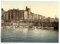 Vintage Bridlington The Harbor From South Pier Yorkshire England A4 Photo Print