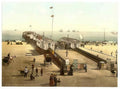 Vintage Britannia Pier Yarmouth England A4 Photo Print