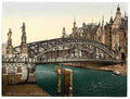 Vintage Brooksbridge Hamburg A4 Photo Print