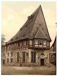 Vintage Brusttuch Goslar Hartz A4 Photo Print