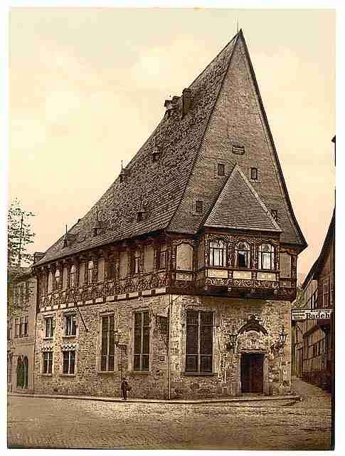 Vintage Brusttuch Goslar Hartz A4 Photo Print