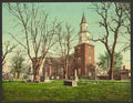 Vintage Bruton Parish Church Williamsburg Virginia A4 Photo Print