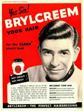 Vintage Brylcreem Ad barber advert A4 Photo Print
