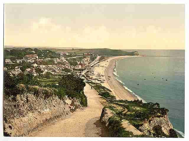 Vintage Budleigh Station Exmouth A4 Photo Print