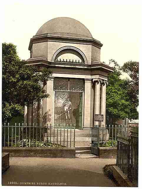 Vintage Burns Mausoleum Dumfries A4 Photo Print