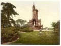 Vintage Burns Monument Kilmarnock Scotland A4 Photo Print