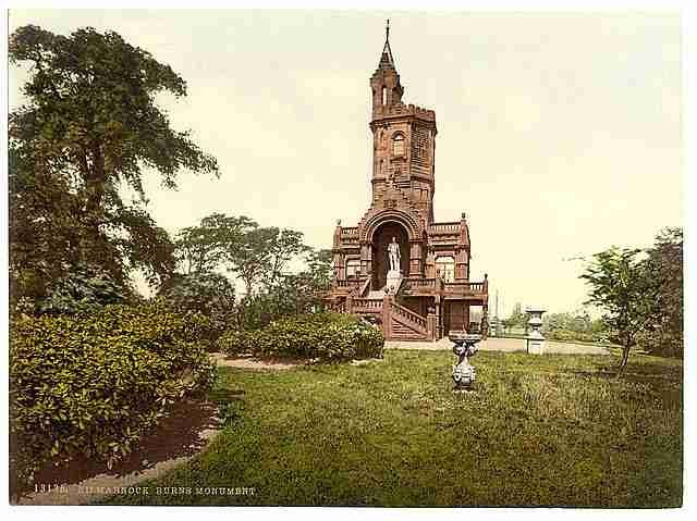 Vintage Burns Monument Kilmarnock A4 Photo Print