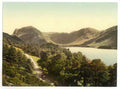 Vintage Buttermere And Hasness Lake District England A4 Photo Print