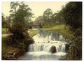 Vintage Buxton The Gardens Derbyshire England A4 Photo Print