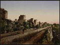 Vintage Byzantine wall Constantinople A4 Photo Print