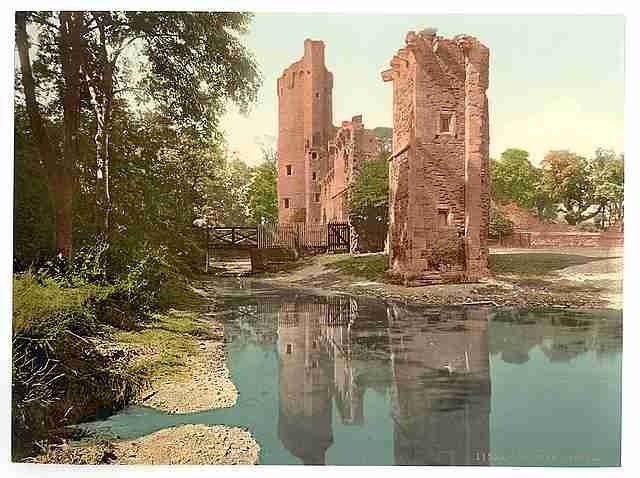 Vintage Caister Castle Caister A4 Photo Print
