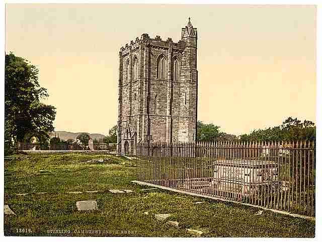 Vintage Cambuskenneth Abbey Stirling A4 Photo Print