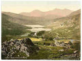 Vintage Capel Curig and Snowdon A4 Photo Print