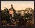 Vintage Capitol and public gardens Toulouse A4 Photo Print