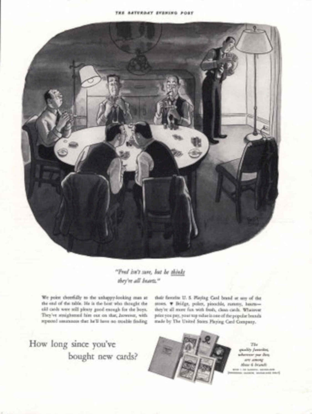 Vintage Cards Men 1940s Vintage Retro Advert Poster
