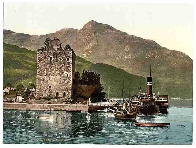 Vintage Carrick Castle Lochgoil A4 Photo Print
