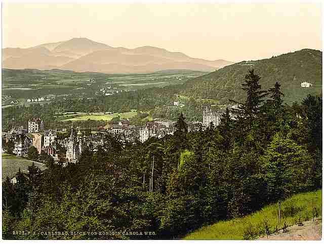 Vintage Carsbad Bohemia A4 Photo Print