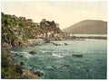 Vintage Castelnuovo general view Dalmatia A4 Photo Print
