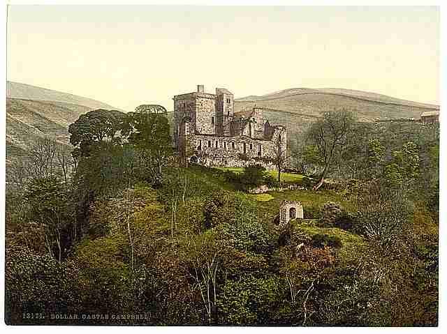 Vintage Castle Campbell Dollar A4 Photo Print