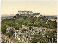 Vintage Castle From Tower Stirling Scotland A4 Photo Print