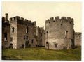 Vintage Castle I Ludlow England A4 Photo Print