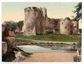 Vintage Castle II Chepstow A4 Photo Print