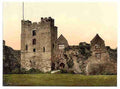Vintage Castle II Ludlow A4 Photo Print