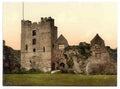 Vintage Castle Ii Ludlow England A4 Photo Print