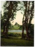 Vintage Castle Kennedy Stranraer Scotland A4 Photo Print