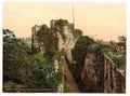 Vintage Castle Martens Tower Chepstow A4 Photo Print