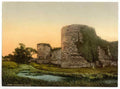 Vintage Castle Pevensey England A4 Photo Print