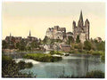 Vintage Castle and cathedral Limburg Hesse Nassau A4 Photo Print