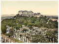 Vintage Castle from tower Stirling A4 Photo Print