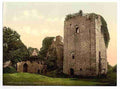 Vintage Castle the keep Goodrich A4 Photo Print