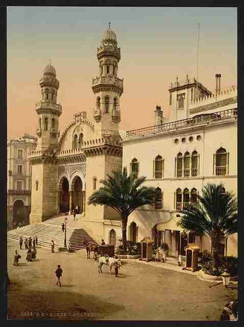 Vintage Cathedral Algiers A4 Photo Print