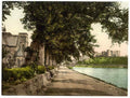 Vintage Cathedral And Castle From The Ness Inverness Scotland A4 Photo Print